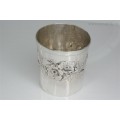 pahar din argint sterling. 100 ml. atelier Brandimarte. cca 1960 Italia